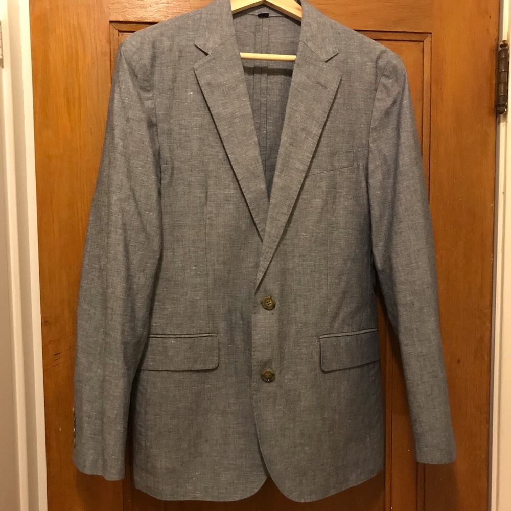 JCrew Linen Blazer